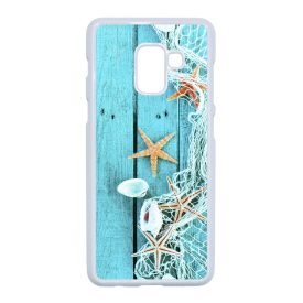 Tengeri csillag kagyló nyár Samsung Galaxy A8 (2018) tok