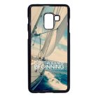 Minden nap egy új kezdet vitorlás tenger nyár Samsung Galaxy A8 (2018) fehér tok