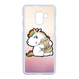 unicorn unikornis fantasy csajos Samsung Galaxy A8 (2018) tok