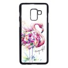 Álomszép Flamingo tropical summer nyári Samsung Galaxy A8 (2018) tok