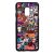 Stranger things matricabomba stickerbomb Samsung Galaxy A8 (2018) fekete tok