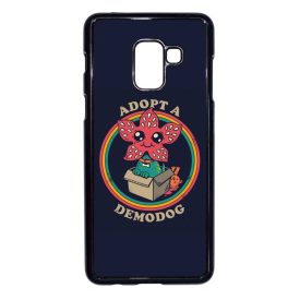 Adopt a Demodog - Stranger things Samsung Galaxy A8 (2018) fekete tok