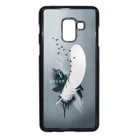 Dream - Álom - Feather, Tollas ajándék nőknek valentin napra Samsung Galaxy A8 (2018) tok