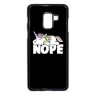 NOPE unikornis unicorn egyszarvú Samsung Galaxy A8 (2018) tok