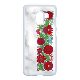 Márványos Matyó magyar mintás hungarian folk Samsung Galaxy A8 (2018) tok