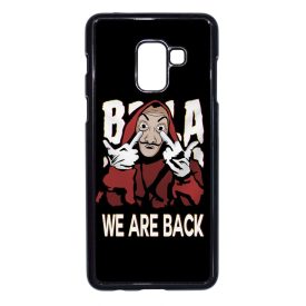We are back - A Nagy Pénzrablás - la casa de papel Samsung Galaxy A8 (2018) tok