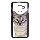 Tündéri házi cicus cicás Samsung Galaxy A8 (2018) tok