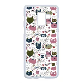 Csak vidáman - Cicák Samsung Galaxy A8 (2018) tok