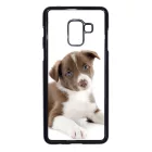Édes Border Collie kölyök kutyus Samsung Galaxy A8 (2018) tok