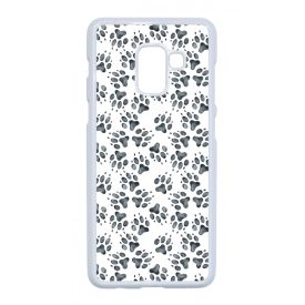 Kutya tapi mintás - tappancs Samsung Galaxy A8 (2018) tok