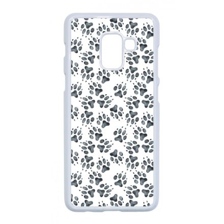 Kutya tapi mintás - tappancs Samsung Galaxy A8 (2018) tok