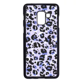 Purple Leopard Wild Beauty Animal Fashion Csajos Allat mintas Samsung Galaxy A8 (2018) tok