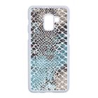 Blue Snake Kigyobor Wild Beauty Animal Fashion Csajos Allat mintas Samsung Galaxy A8 (2018) tok