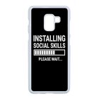 Installing social skills Antisocial Antiszocialis Meno Trendi Samsung Galaxy A8 (2018) tok