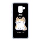 Cat Mood cicas macskas this is fine Samsung Galaxy A8 (2018) tok