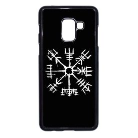Black Vegvisir - Vikings Samsung Galaxy A8 (2018) tok