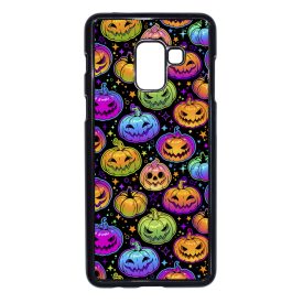 Colored Pumpkins - Halloween Samsung Galaxy A8 (2018) tok