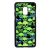 Green Skulls - Halloween Samsung Galaxy A8 (2018) tok