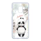 Édes kis Panda - Téli mintás Samsung Galaxy A8 (2018) tok
