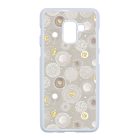 Csodaszép Aranyló téli mintás Samsung Galaxy A8 (2018) tok