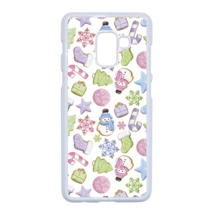 Legcukibb karácsonyi mintás Samsung Galaxy A8 (2018) tok