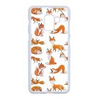 Rajzolt Róka mintás Samsung Galaxy A8 (2018) tok