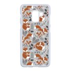 Szépséges téli róka mintás Samsung Galaxy A8 (2018) tok