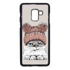 Cuki sapkás cica Samsung Galaxy A8 (2018) tok