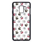 Cuki kávé és kutya mintás Samsung Galaxy A8 (2018) tok