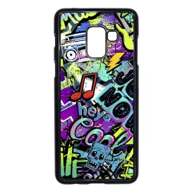 Hey Cool Graffiti Samsung Galaxy A8 (2018) tok