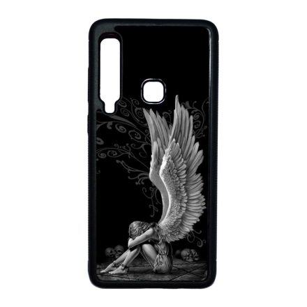 angyal angyalos fekete bukott Samsung Galaxy A9 (2018) fekete tok