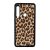 leopárd minta mintás Samsung Galaxy A9 (2018) fekete tok