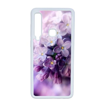 orgona tavaszi orgonás virágos Samsung Galaxy A9 (2018) fehér tok