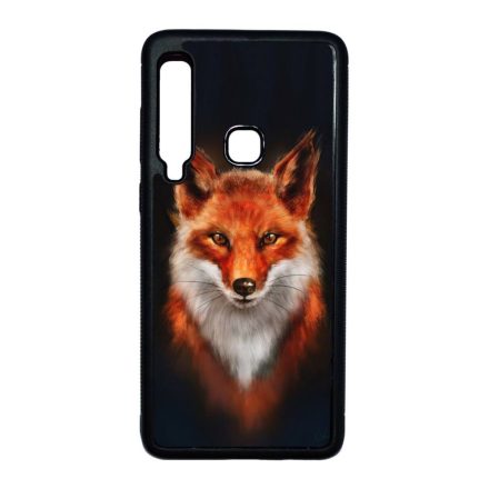 róka rókás fox Samsung Galaxy A9 (2018) fekete tok