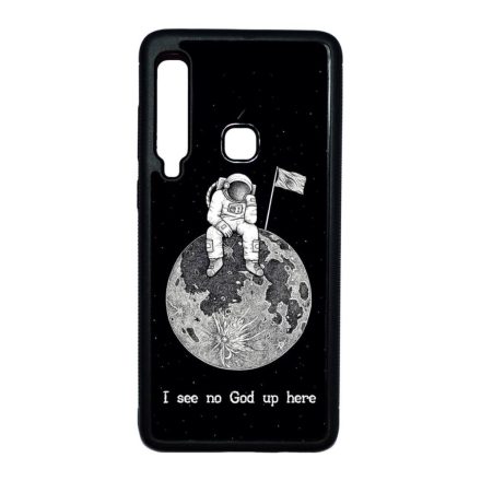 I see no God up here - űrhajós space Samsung Galaxy A9 (2018) fekete tok