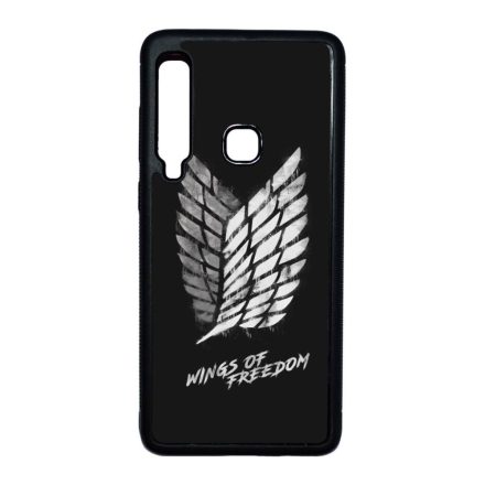 Wings of freedom Attack on titan aot Samsung Galaxy A9 (2018) fekete tok