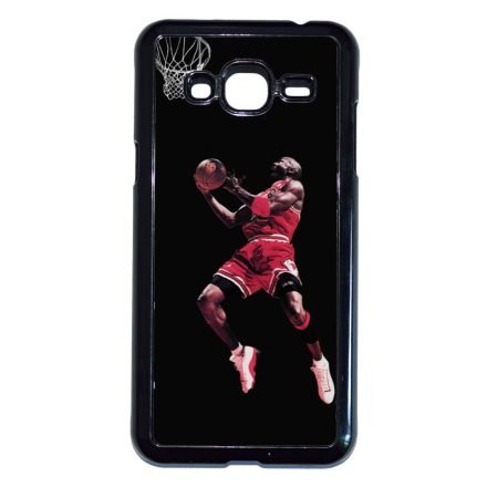 Michael Jordan kosaras kosárlabdás nba Samsung Galaxy J3 (2015-2016) fekete tok