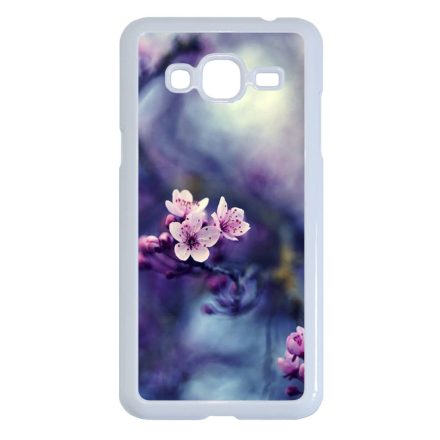 tavasz virágos cseresznyefa virág Samsung Galaxy J3 (2015-2016) fehér tok