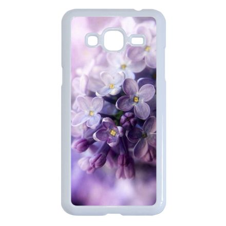 orgona tavaszi orgonás virágos Samsung Galaxy J3 (2015-2016) fehér tok