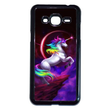 unicorn unikornis fantasy csajos Samsung Galaxy J3 (2015-2016) fekete tok