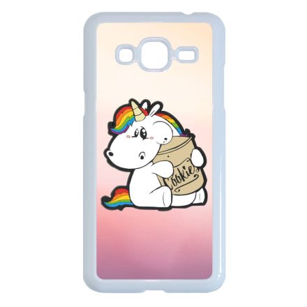 unicorn unikornis fantasy csajos Samsung Galaxy J3 (2015-2016) fehér tok