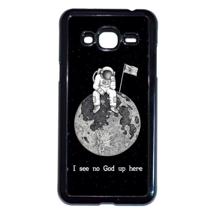 I see no God up here - űrhajós space Samsung Galaxy J3 (2015-2016) fekete tok