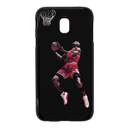 Michael Jordan kosaras kosárlabdás nba Samsung Galaxy J3 (2017) fekete tok