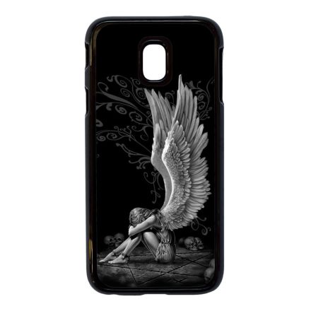 angyal angyalos fekete bukott Samsung Galaxy J3 (2017) fekete tok