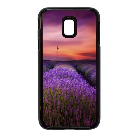 levendula levendulás levander lavender provence Samsung Galaxy J3 (2017) fekete tok