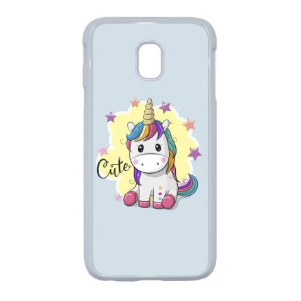 unicorn unikornis fantasy csajos Samsung Galaxy J3 (2017) fehér tok