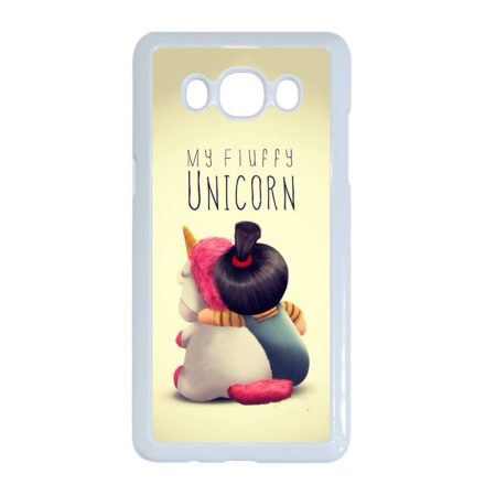 agnes unikornis gru my fluffy unicorn Samsung Galaxy J5 (2016) fehér tok