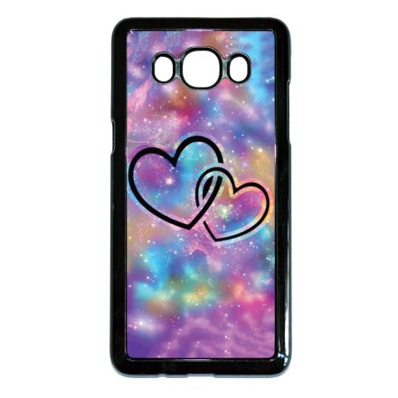 szerelem szerelmes szíves szivecskés hipster Samsung Galaxy J5 (2016) fekete tok