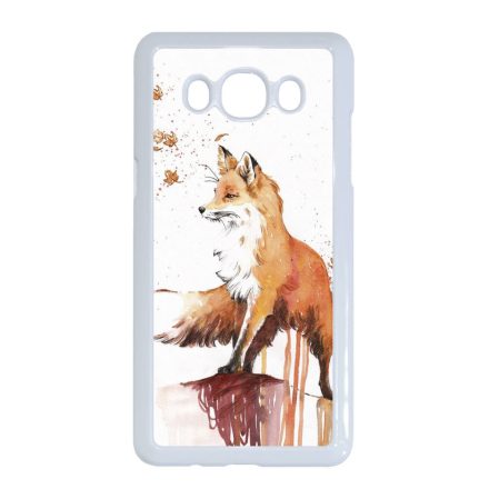 róka rókás fox Samsung Galaxy J5 (2016) fehér tok