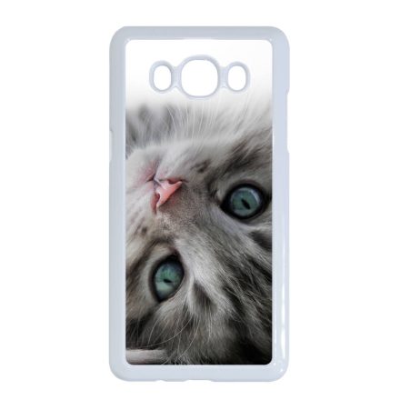 cica cicás macskás Samsung Galaxy J5 (2016) fehér tok